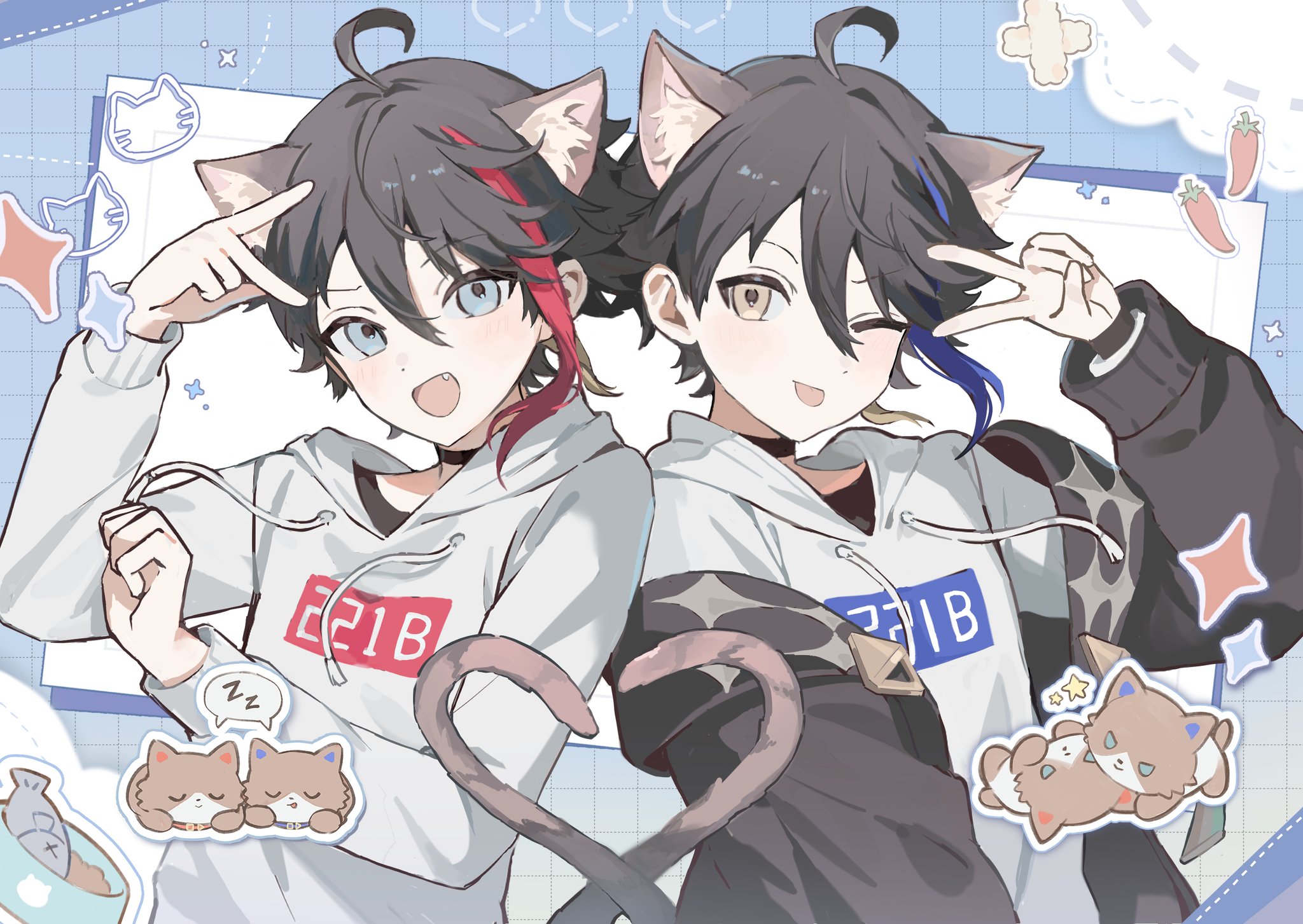 Two catboys