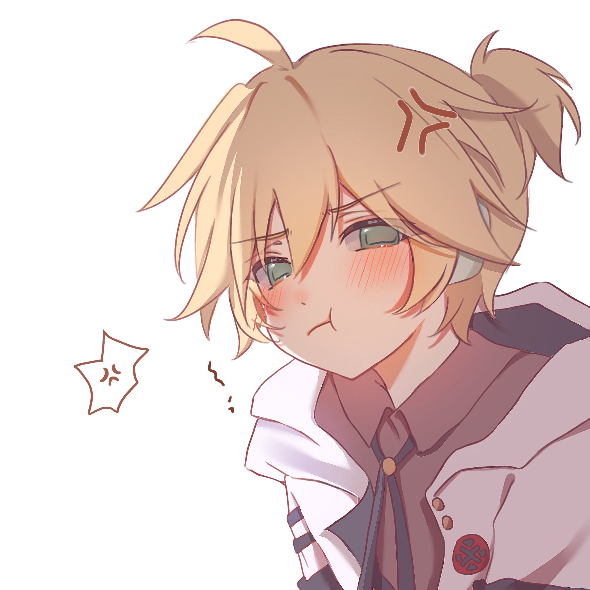 Kagamine Len is unhappy of you